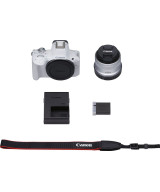 EOS R50 Bianca + RF-S 18-45mm f/4.5-6.3 IS STM