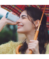 PowerShot ZOOM Compatta in stile Monocolo Kit Essenziale Bianco