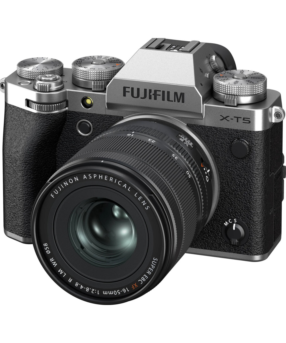 X-T5 Silver + XF 16-50mm f/2.8-4.8 R LM WR
