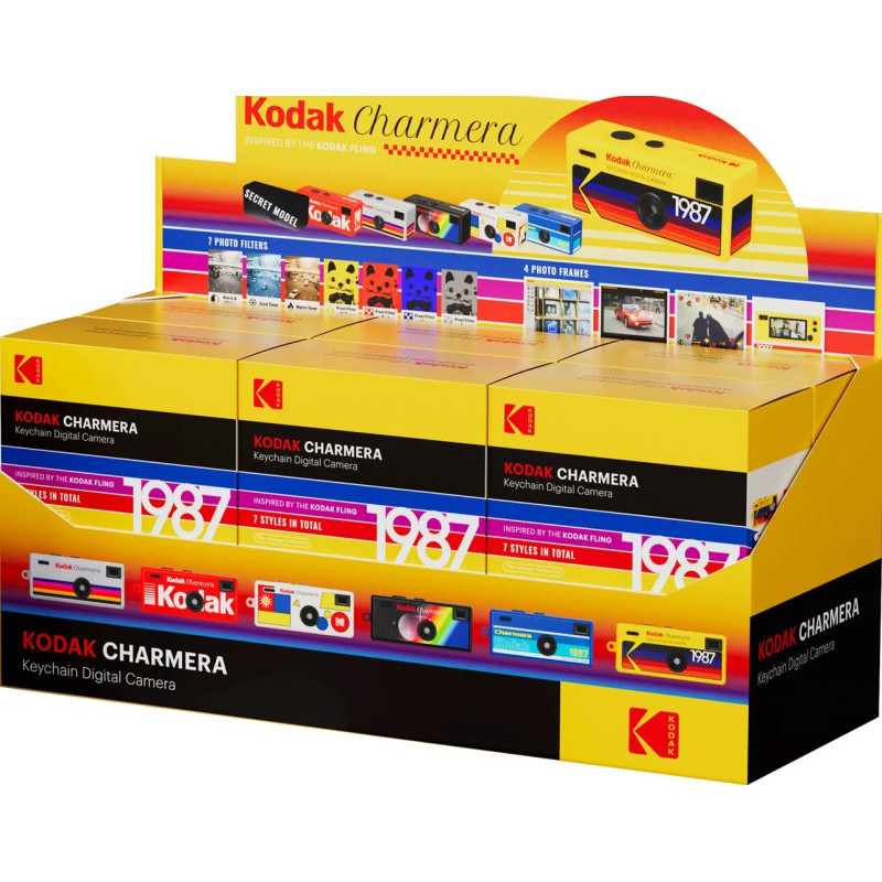 KODAK CHARMERA KEYCHAIN DIGITAL CAMERA BLIND BOX 6PZ