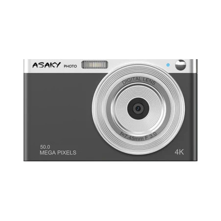 ASAKY PHOTO DIGITAL CAMERA ROCKET D-1 50MP 2,8" IPS TFT BLACK