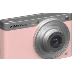 ASAKY PHOTO DIGITAL CAMERA ROCKET D-8 50MP 2,8" IPS TFT OPTICAL ZOOM 8X PINK