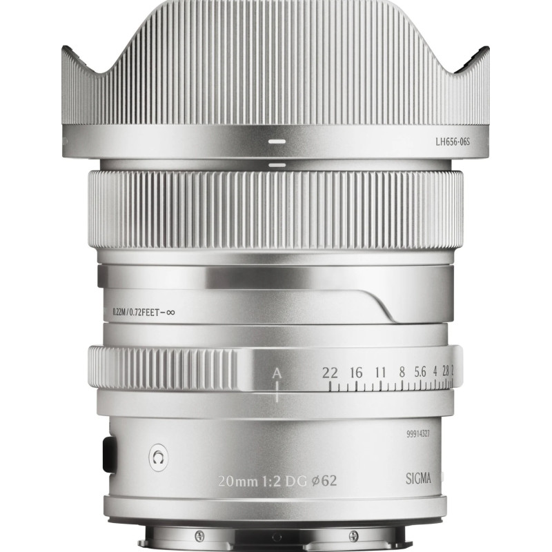 SIGMA AF 20 F2.0 (C) DG I-SERIES FULL FRAME L-MOUNT SILVER