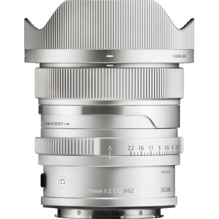 SIGMA AF 20 F2.0 (C) DG I-SERIES FULL FRAME L-MOUNT SILVER