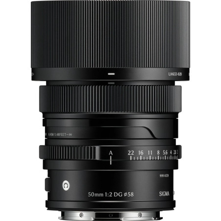 SIGMA AF 50 F/2.0 (C) DG I-SERIES FULL-FRAME L-MOUNT BLACK