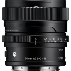 SIGMA AF 50 F/2.0 (C) DG I-SERIES FULL-FRAME L-MOUNT BLACK
