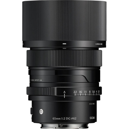 SIGMA AF 65 F2.0 (C) DG I-SERIES FULL FRAME L-MOUNT BLACK