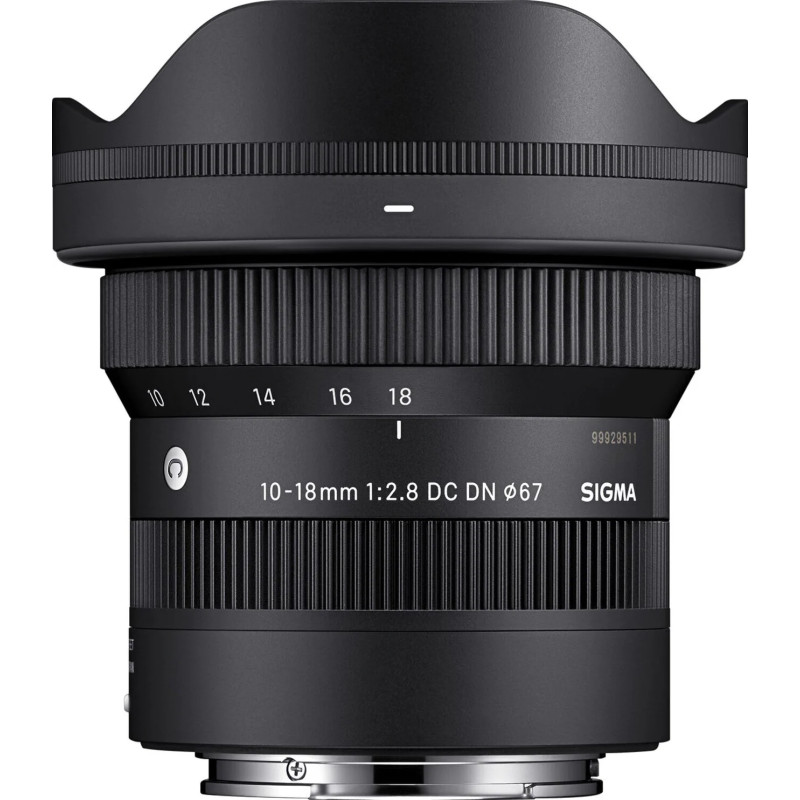 SIGMA AF 10-18 F/2.8 (C) DC DN APS-C SONY E-MOUNT