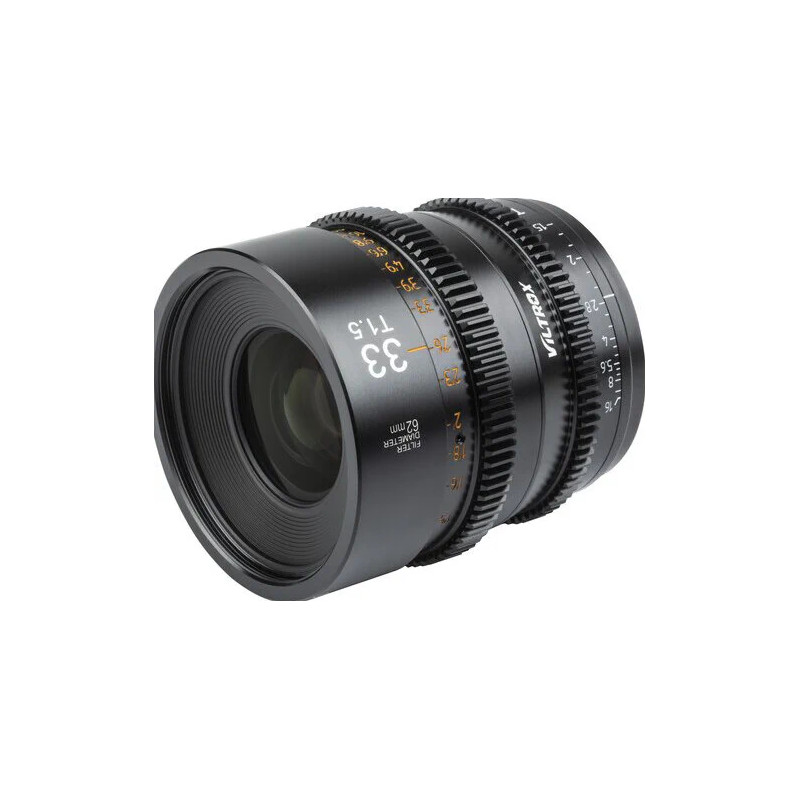 VILTROX OBIETTIVO CINE APS-C MF 33MM /T1.5 SONY E-MOUNT