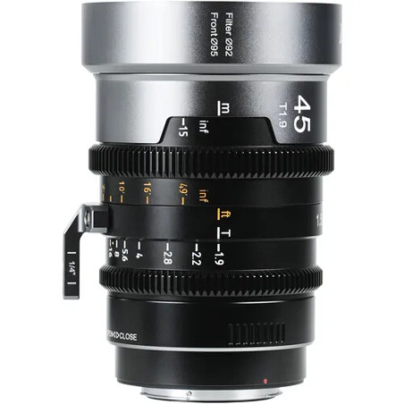 SIRUI IRONSTAR T1.9 1.5X ANAMORPHIC FULL FRAME CINE LENSES 45MM(BLUE FLARE) INTERCHANGEABLE PL/EF MOUNT
