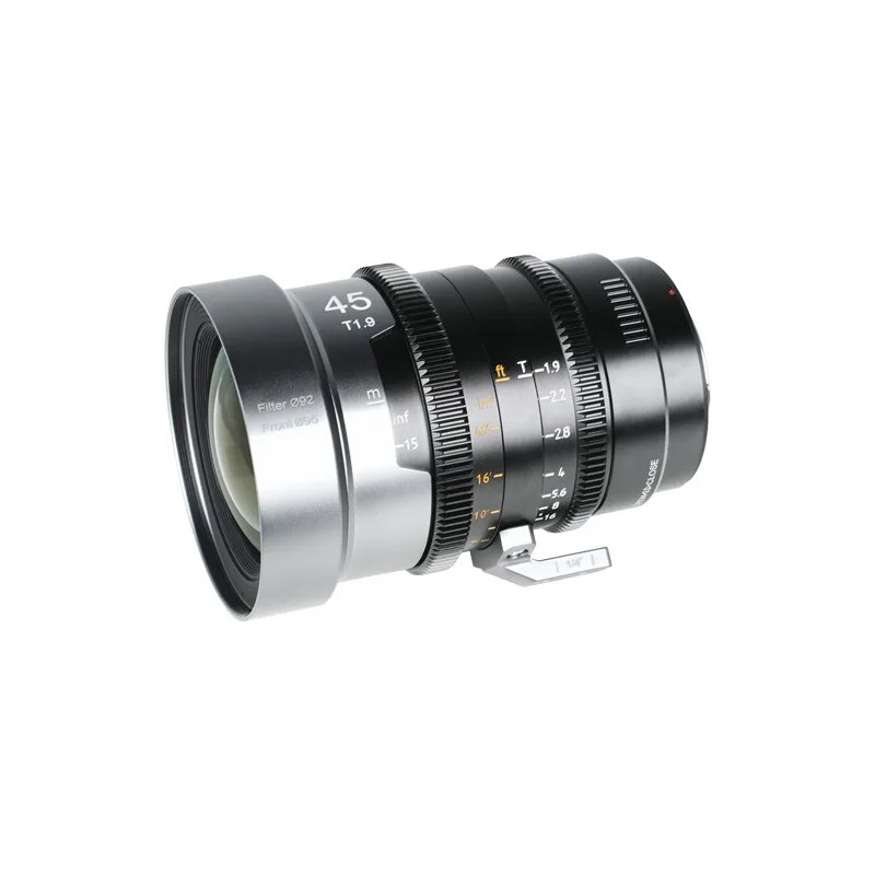 SIRUI IRONSTAR T1.9 1.5X ANAMORPHIC FULL FRAME CINE LENSES 45MM(BLUE FLARE) INTERCHANGEABLE PL/EF MOUNT