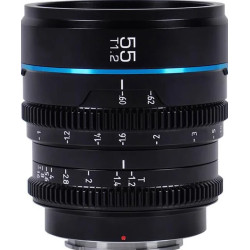 SIRUI OBIETTIVO 55MM T1.2 S35 APS-C NIGHTWALKER MANUAL FOCUS CINE LENS (E-MOUNT BLACK)