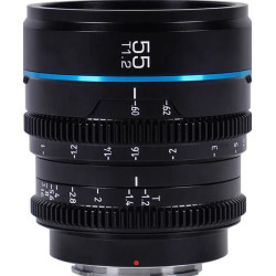 SIRUI OBIETTIVO 55MM T1.2 S35 MANUAL FOCUS CINE LENS (RF MOUNT BLACK)