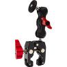PATONA MAGIC ARM WITH DOUBLE BALL HEAD AND SUPER CLAMP