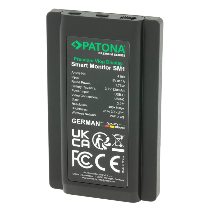 PATONA PREMIUM VLOG DISPLAY SMART MONITOR SM1