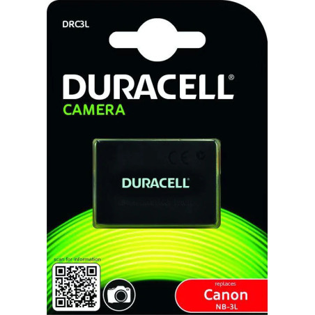 DURACELL BATTERIA 3.7V 820MAH CANON NB3L