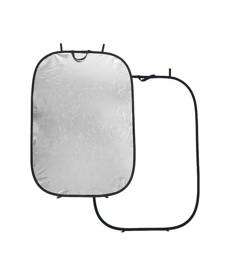LL LR7231 riflettore per studio fotografico Rettangolare Argento, Bianco