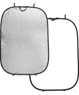 LL LR7231 riflettore per studio fotografico Rettangolare Argento, Bianco