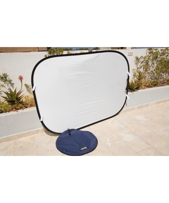 LL LR7231 riflettore per studio fotografico Rettangolare Argento, Bianco