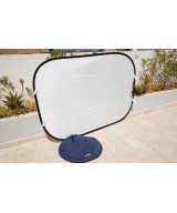 LL LR7231 riflettore per studio fotografico Rettangolare Argento, Bianco