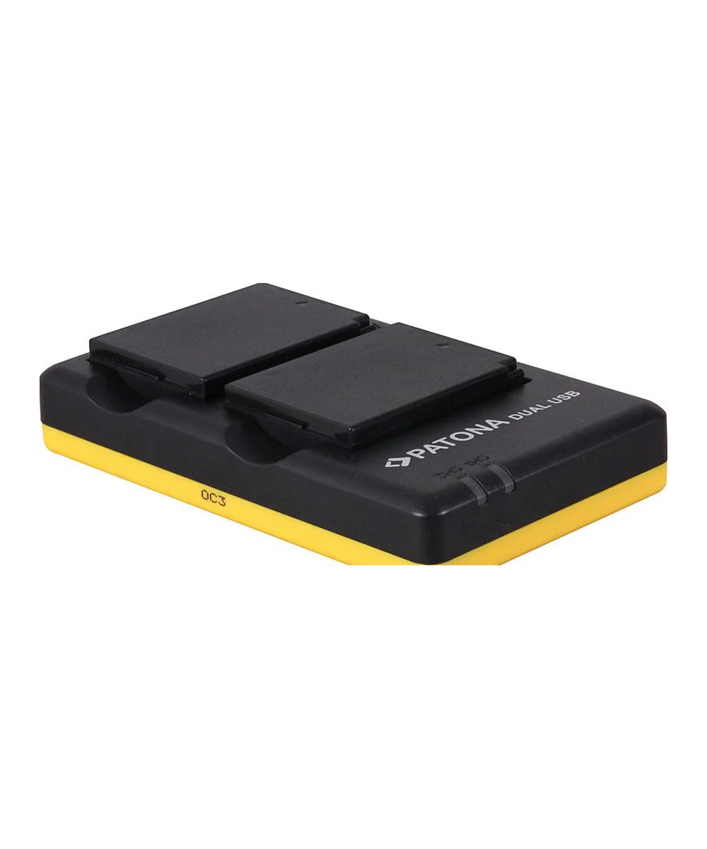 Caricabatterie DUAL USB per Canon EOS-1100D