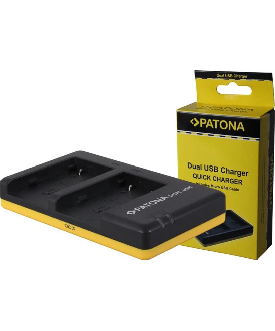 Caricabatterie DUAL USB per PowerShot