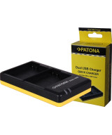 Caricabatterie DUAL-USB per Nikon