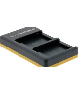 Caricabatteria doppio per Canon LP-E8