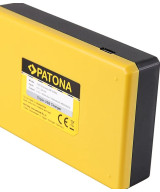 Caricabatterie triplo USB per NP-FW50