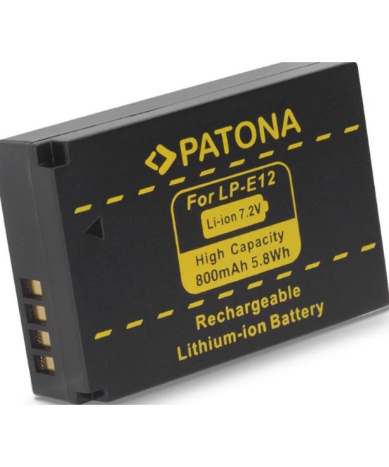Batteria LP-E12 7.2V 800mAh