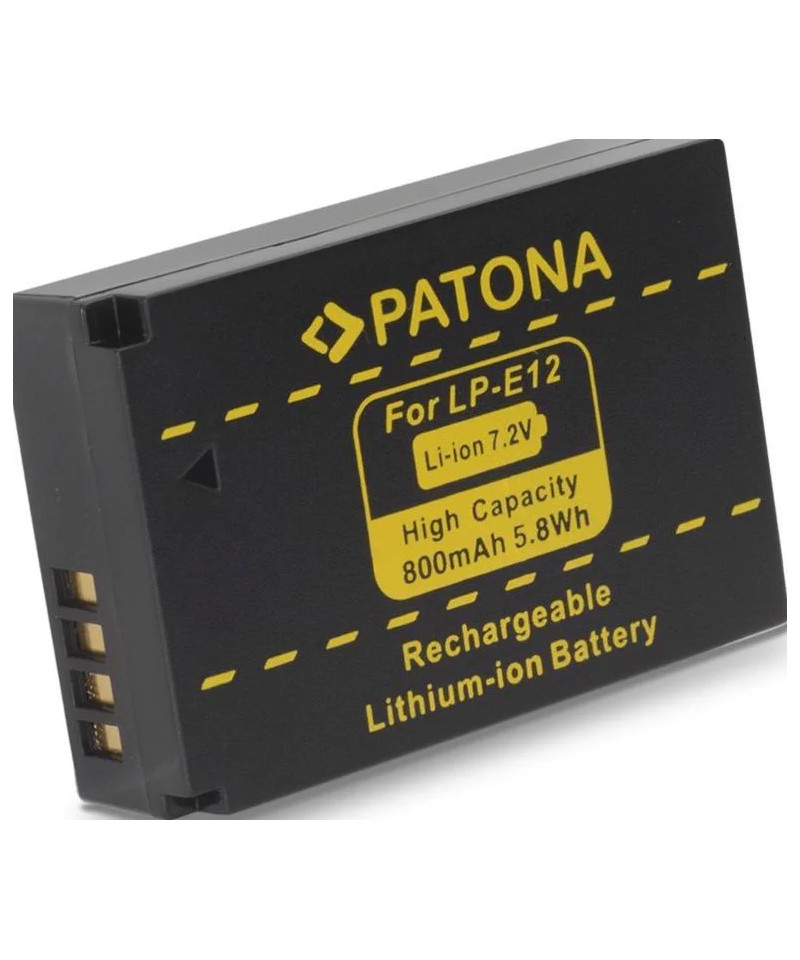 Batteria LP-E12 7.2V 800mAh