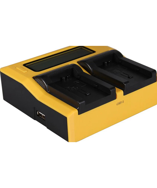 Caricatore USB doppio con LCD CG-800