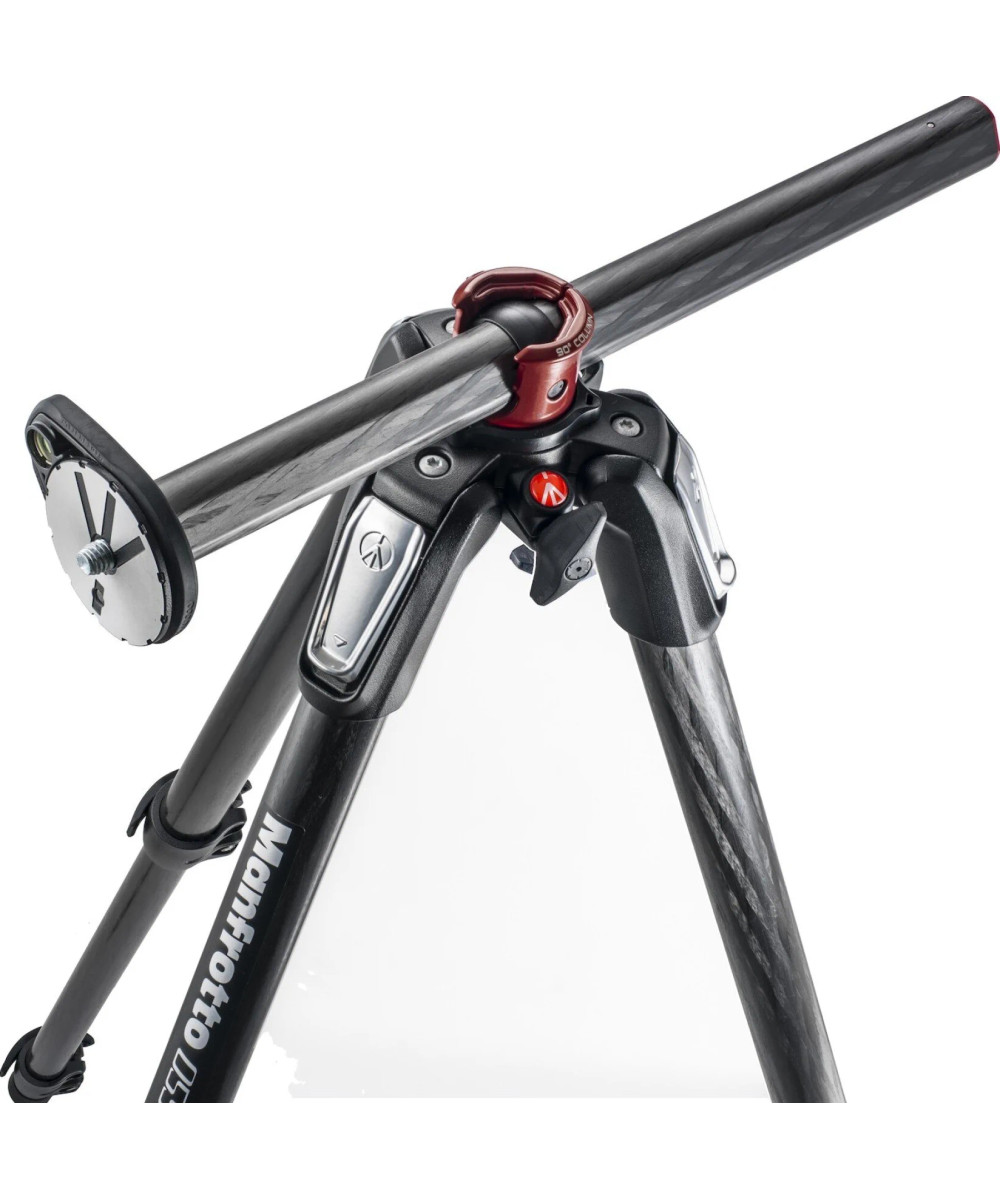 Treppiede 190 a 4 sezioni alluminio con testa a 3 vie