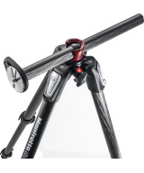 Treppiede 190 a 4 sezioni alluminio con testa a 3 vie