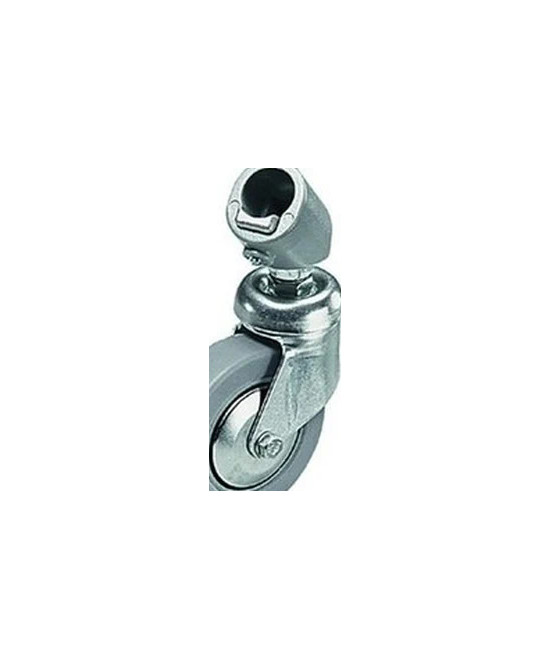 109 Set 3 ruote 80 mm con adattatore