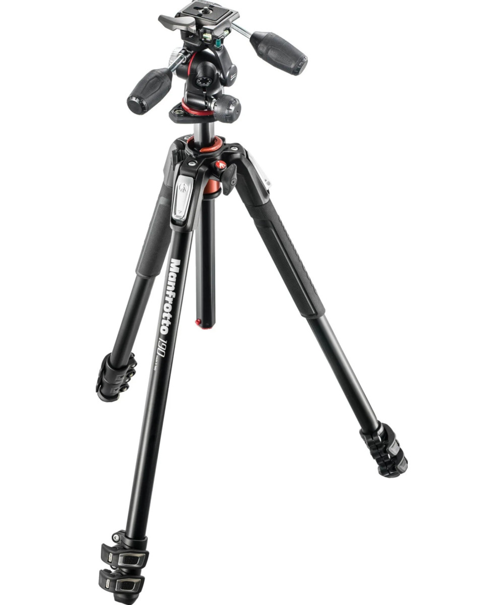 Kit serie 190 a 3 sezioni alluminio con testa a 3 vie