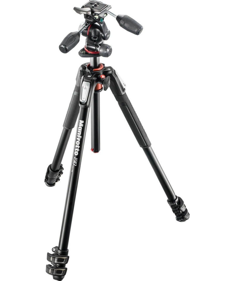 Kit serie 190 a 3 sezioni alluminio con testa a 3 vie