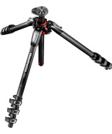 Treppiedi 055 a 4 sezioni carbonio