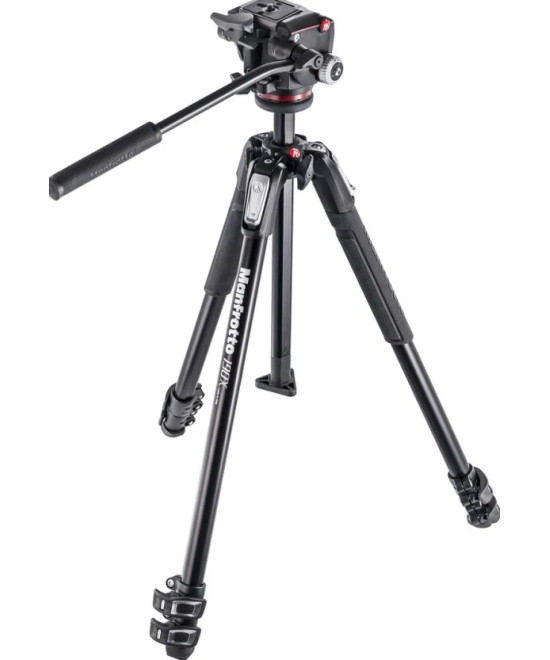 Kit serie 190 a 3 sezioni, con testa foto/video fluida