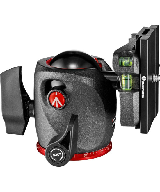 Testa a sfera XPRO con piastra quick release Top Lock
