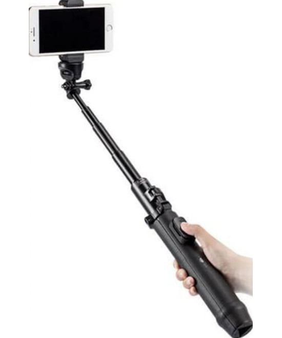 MS-01K Treppiede per Smartphone/Macchina Fot. Nero