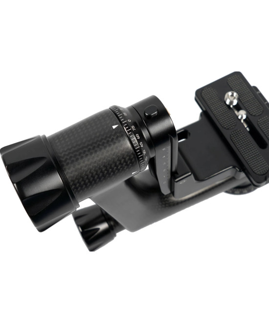 Testa Gimbal PH-10 in Fibra di Carbonio e Alluminio