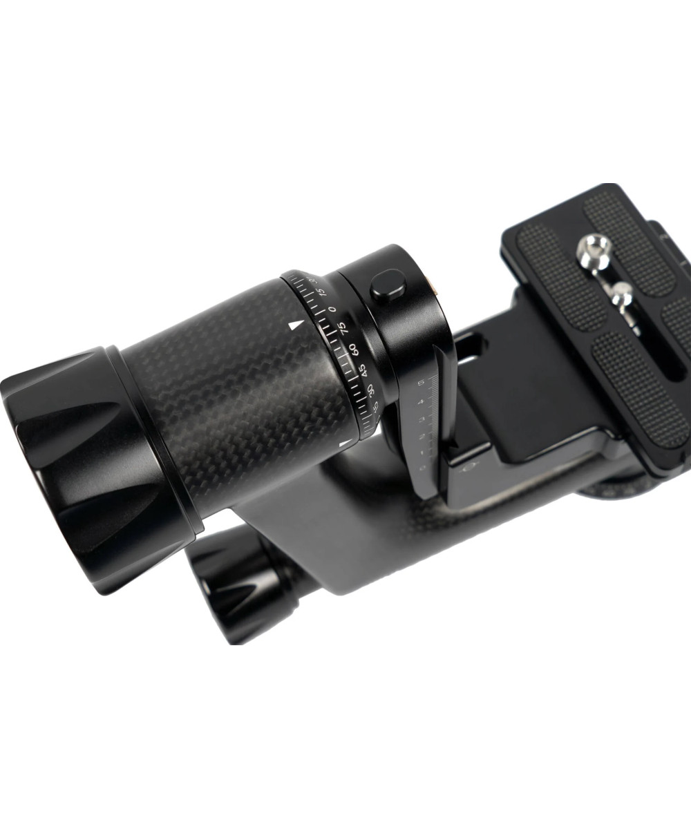 Testa Gimbal PH-10 in Fibra di Carbonio e Alluminio