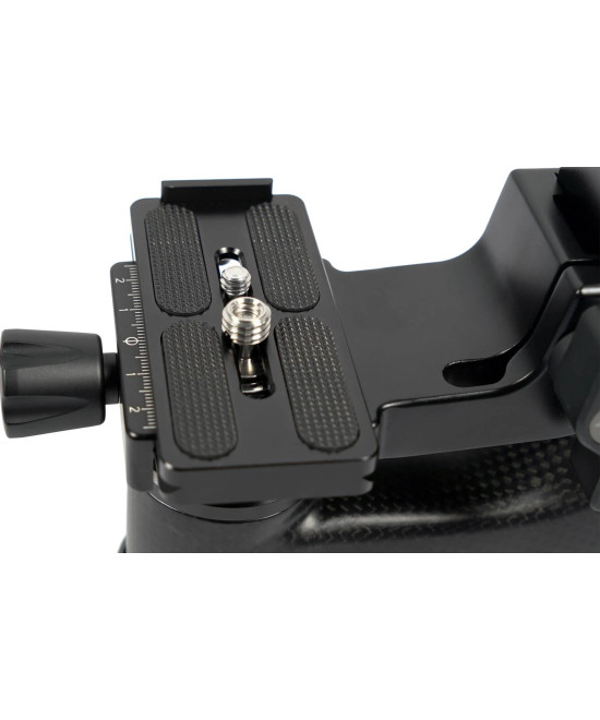 Testa Gimbal PH-10 in Fibra di Carbonio e Alluminio