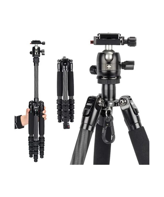 SIRUI Traveler Carbonio 5CX + Testa B-00K