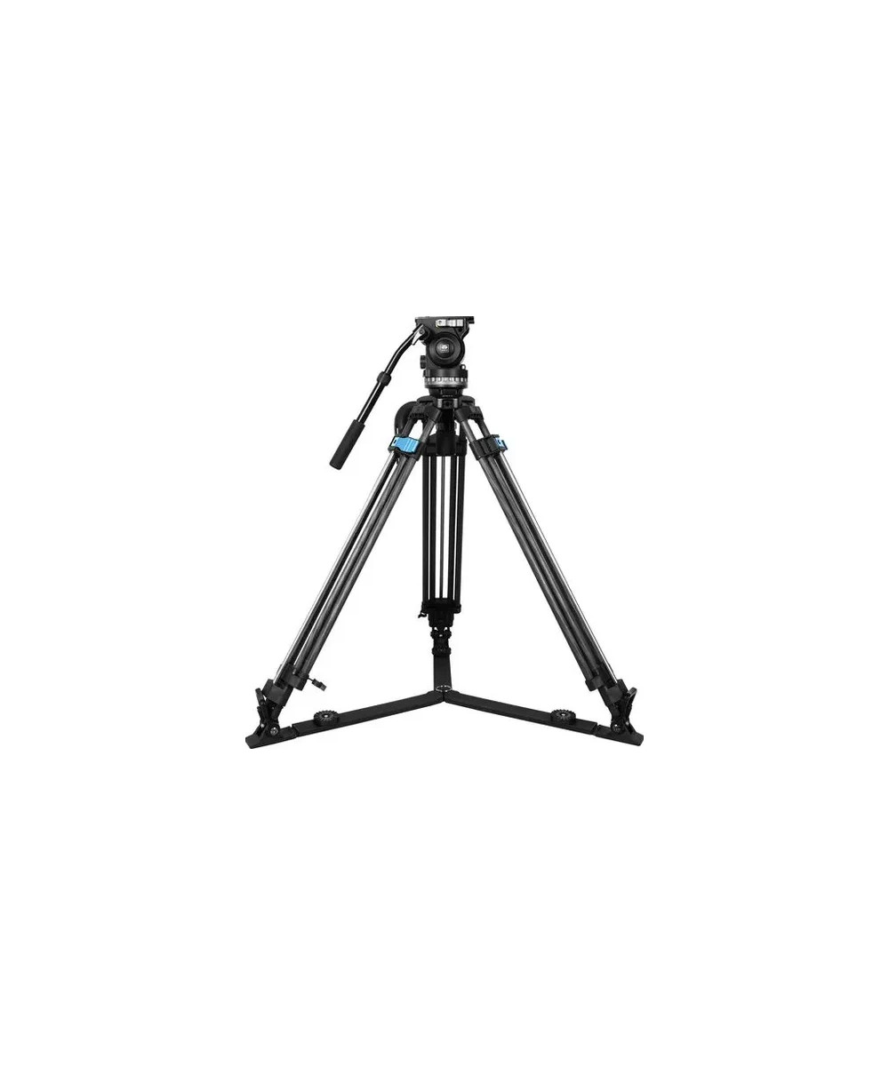 TREPPIEDE SQ75 VIDEO CON TESTA FLUIDA VHS10 SEMISFERA 75MM