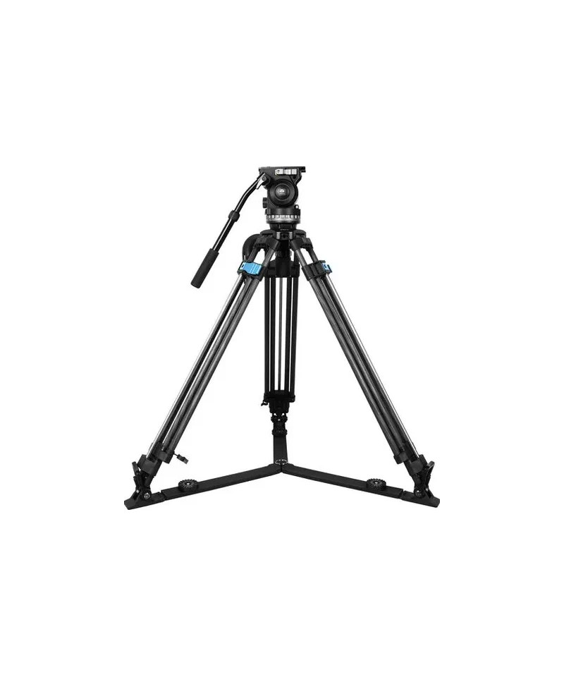 TREPPIEDE SQ75 VIDEO CON TESTA FLUIDA VHS10 SEMISFERA 75MM