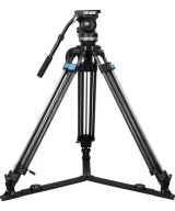 TREPPIEDE SQ75 VIDEO CON TESTA FLUIDA VHS10 SEMISFERA 75MM