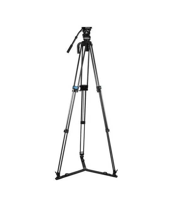 TREPPIEDE SQ75 VIDEO CON TESTA FLUIDA VHS10 SEMISFERA 75MM