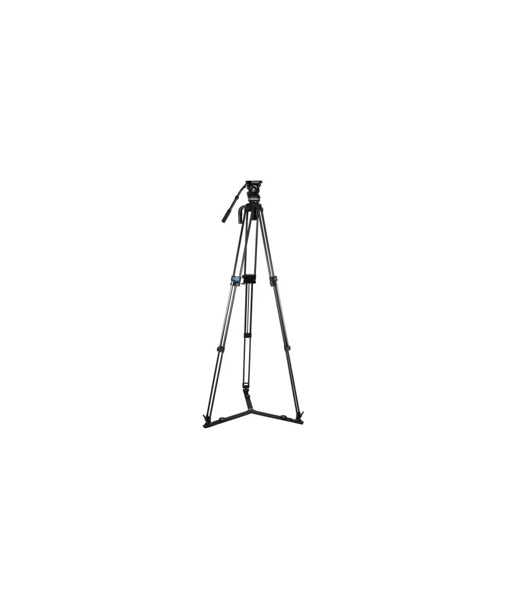 TREPPIEDE SQ75 VIDEO CON TESTA FLUIDA VHS10 SEMISFERA 75MM